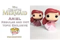 Disney Princess Funko pop Ariel in Pink dress Hot Topic Exclusive Review and Comparison