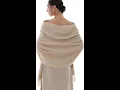 RIIQIICHY Winter Scarfs for Women Pashmina Shawls Wraps for Evening Dresses Large Warm Soft Scarves