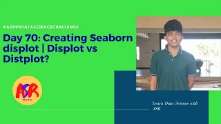 Day 70 Creating Seaborn displot Displot vs Distplot Day70 Creating Python Distribution Plot