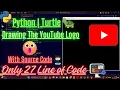 Python Turtle Tutorial Drawing the YouTube Logo Step-by-Step