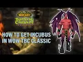 How to get Incubus Warlock Pet in WoW Classic Alliance
