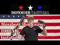 Defender Tactical Forend Installation and Review for 12-Gauge Mossberg Shockwave