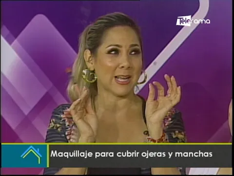 Maquillaje para cubrir ojeras y manchas