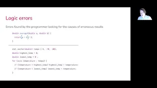 0201 Logic errors