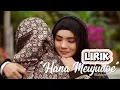 RIALDONI - HANA MEUJUDOE ( OFFICIAL LIRIK )