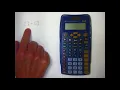 TI15 Calculator Entering and Calculating with Mixed Numbers