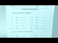 Rounding Decimal Numbers Worksheet