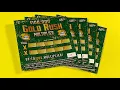 Lagu SOOD 1652: FIVE $2 GOLD RUSH MULTIPLIER FL Lottery Scratch Tickets