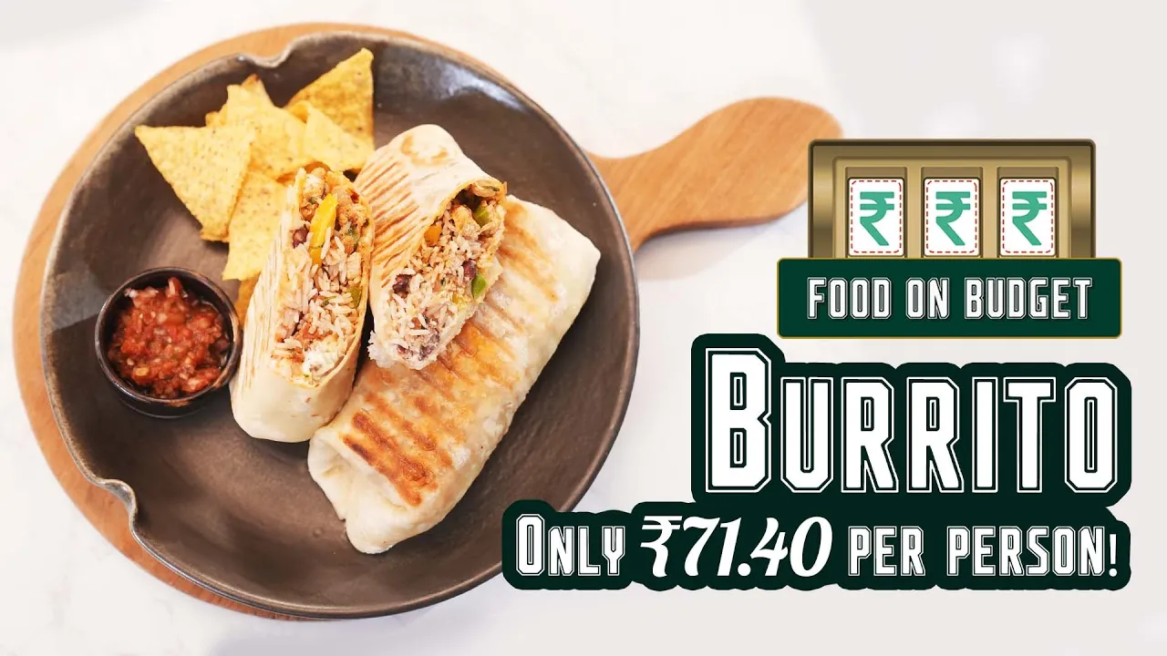 Burrito          Food on Budget   Sanjeev Kapoor Khazana