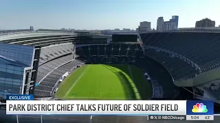 Chicago Park District chief discusses the future of Soldier Field