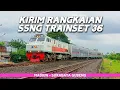 Lagu BUAT DEPO SURABAYA PASAR TURI?? 🤔 | KLB Kirim Rangkaian Ujicoba SSNG Trainset 36 MN - SGU