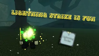 Deepwoken LIGHTNING STRIKE IS FUNNY