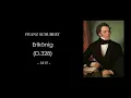 SCHUBERT Erlkönig (Op. 1 / D.328) Score