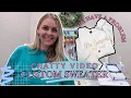 CHATTY VLOG CUSTOM BRIDAL SWEATER EMBROIDERY RICOMA MT1501