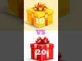 Download Lagu best choice Gift Box Will You Choose? 🎁🤔 | 10 vs 20 Challenge! #gift unboxing short #gift challenge