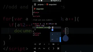 Find odd and even numbers with javascript
