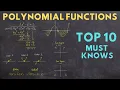 Polynomial Functions Top 10 Must Knows ultimate study guide