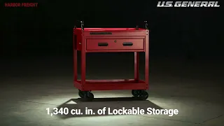 U S General 1-Drawer Service Cart Harbor Freight