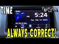 How to Fix the Incorrect Time on Your Kenwood Radio Receiver DMX4707S and others
