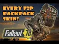 Fallout 76 UPDATED Every F2P Backpack Skin As of Dec 2025