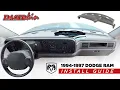 HOW TO DashSkin Dash Cover Installation for 1994 - 1997 Dodge Ram