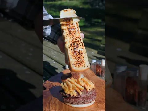 Insane Raclette Burger Recipe