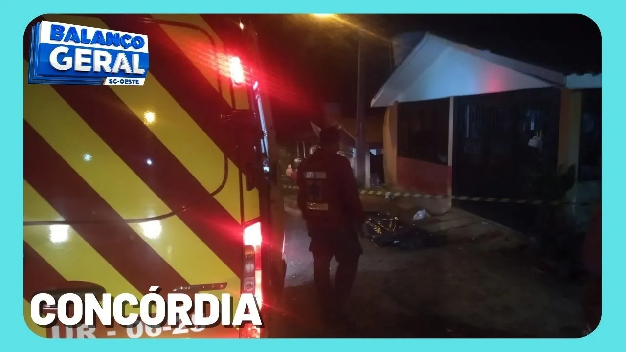 Homem é suspeito de assassinar a facadas o atual companheiro da ex-esposa em Concórdia