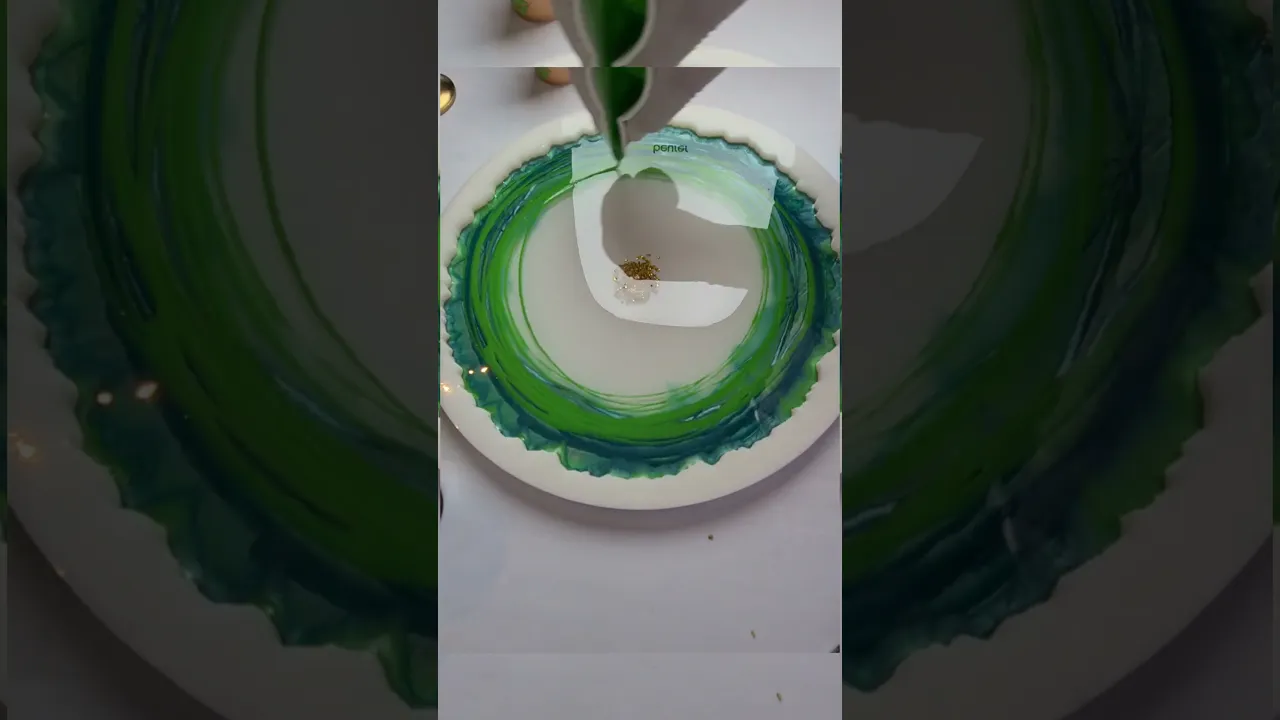Round Geode tray S (6" - 15 cm)