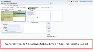 Skyward Data Mining for Librarians and Counselors