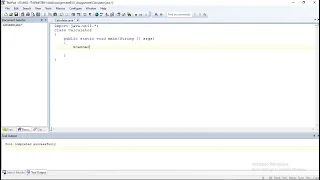 simple calculator program using Using Arithmetic Operator Or Switch Case in java