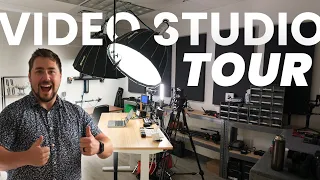 how we film our youtube videos 2022 video studio tour