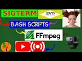 Advanced FFMPEG Live Streaming Adding GUI with Termination Part 7