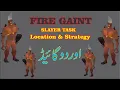 Osrs Fire Gaint Slayer Task - Urdu Guide