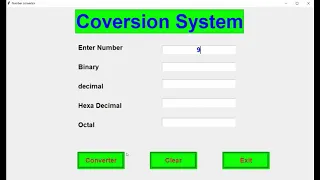 Python Programming - Convert Decimal to Binary Octal and Hexadecimal