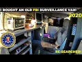 I bought an old FBI Surveillance Van 2020 Searching Again