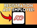 ADP Employee Registration Tutorial 2025