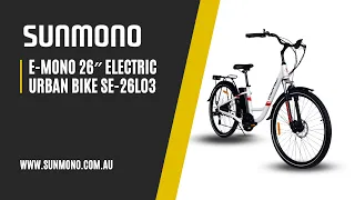 E-MONO 26 Electric Urban Bike SE-26L03