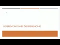 Computing 1 Chapter 7 - Pointer