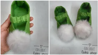 طريقة عمل جزمة حذاء  تنه ورنه دندنها