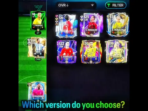 Which Ronaldo do you choose?😬👍