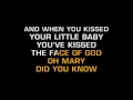 MARY DID YOU KNOW Helen Cornelius KARAOKE