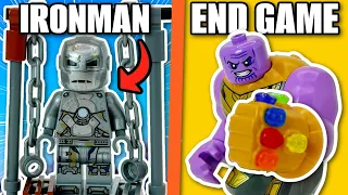 building every marvel movie in lego 