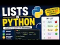 Lists in Python Explained Ordered Mutable Data Types Python for Beginners