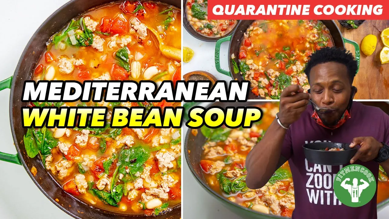 My Quarantine Bday & Mediterranean Diet Turkey & White Bean Soup