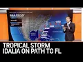 Tropical Storm Idalia Expected to hit Florida as a Hurricane AccuWeather