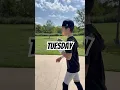 Week in my life: Tuesday #baseball #basebroz #baseballlove #giannimolfese #baseballlife #baseballboy
