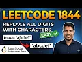 LeetCode 1844 - Replace All Digits with Characters