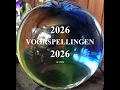 2026 VOORSPELLINGEN 2026