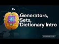 Learn Comprehensions Applications Generators Set Dictionary Explained Urdu Hindi