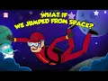 Download Lagu Jumping From Space to Earth | What if You Jump From The International Space Station? | Dr. Binocs